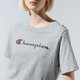 Moteriški marškinėliai CHAMPION MARŠKINĖLIAI LADY LOGO TEE 113864em006 spalva pilka