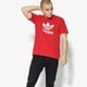 Vyriški marškinėliai ADIDAS MARŠKINĖLIAI SS TREFOIL MARŠKINĖLIAI cx1895 spalva raudona