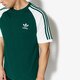 Vyriški marškinėliai ADIDAS MARŠKINĖLIAI SS 3-STRIPES TEE cw1206 spalva žalia