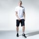 Vyriški šortai CHAMPION ŠORTAI BASIC SHORTS 214539bs501 spalva tamsiai mėlyna