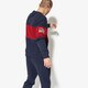 Vyriškas džemperis NEW ERA DŽEMPERIS WORLD HOOD CREW NEW ERA NIGHT SHIFT NAVY/C 11517693 spalva tamsiai mėlyna