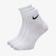 Moteriškos kojinės NIKE KOJINĖS U NK EVERYDAY LTWT ANKLE 3PR sx7677-100 spalva balta