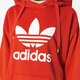 Moteriškas džemperis ADIDAS DŽEMPERIS TREFOIL HOODIE bk7139 spalva raudona