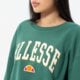 Moteriškas džemperis ELLESSE DŽEMPERIS NESTER CROP SWEATSHIRT DGREEN sgp16700502 spalva žalia