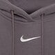 Moteriškas džemperis NIKE DŽEMPERIS SU GOBTUVU W NSW PHNX FLC OS PO HOODIE dq5860-036 spalva pilka