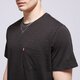 Vyriški marškinėliai LEVI'S MARŠKINĖLIAI SS CLASSIC POCKET TEE BLACKS 19342-0177 spalva juoda