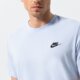 Vyriški marškinėliai NIKE MARŠKINĖLIAI SPORTSWEAR CLUB ar4997-548 spalva mėlyna