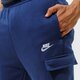 Vyriškos kelnės NIKE KELNĖS SPORTSWEAR CLUB FLEECE CARGO cd3129-410 spalva tamsiai mėlyna