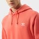 Vyriškas džemperis ADIDAS DŽEMPERIS SU GOBTUVU ESSENTIAL HOODY he9414 spalva tamsiai raudona