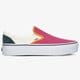 Moteriški kedai VANS UA CLASSIC SLIP-ON PLATFORM vn0a3jezwvy1 spalva rožinė