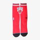 Vyriškos kojinės STANCE KOJINĖS BULLS JERSEY m545d17bul spalva raudona