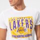 Vyriški marškinėliai NEW ERA MARŠKINĖLIAI TEE LAKERS WHT 13051080 spalva balta