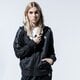 Moteriškas džemperis ADIDAS DŽEMPERIS UŽSEGAMAS   SU GOBTUVU LACE ZIP HOODIE fm1749 spalva juoda