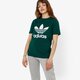 Moteriški marškinėliai ADIDAS MARŠKINĖLIAI SS TREFOIL TEE ADICOLOR dv2597 spalva žalia
