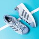 Vaikiški kedai ADIDAS SUPERSTAR C bz0369 spalva mėlyna