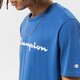 Vyriški marškinėliai CHAMPION MARŠKINĖLIAI CREWNECK TEE 216957bs007 spalva mėlyna