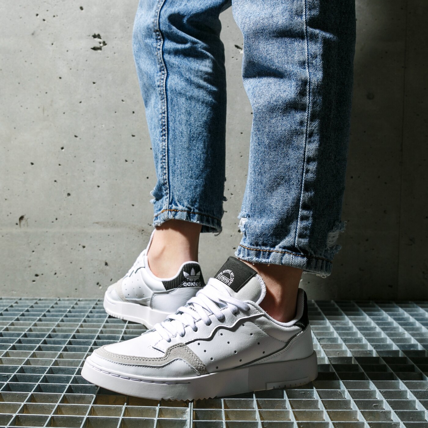 Moteriški kedai ADIDAS SUPERCOURT fu9501 spalva balta