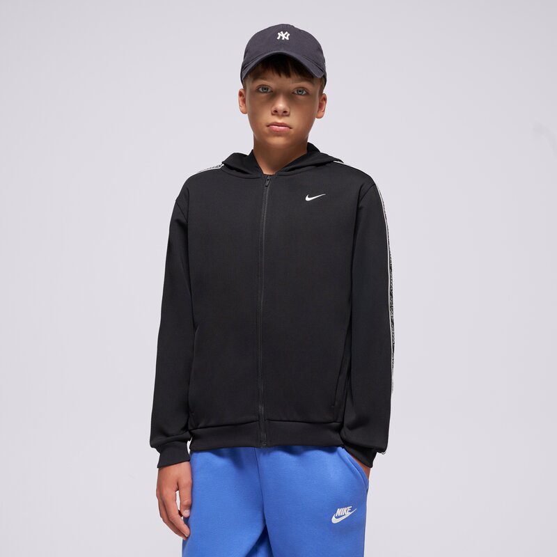 NIKE DŽEMPERIS UŽSEGAMAS SU GOBTUVU K NSW DF CLUB+ POLY FZ H