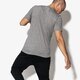 Vyriški marškinėliai ADIDAS MARŠKINĖLIAI SS ACTION SPORTS LIFESTYLE LAID OUT TEE cf3117 spalva pilka