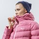 Moteriška žieminė striukė NIKE STRIUKĖ  ŽIEMINĖ W NSW WR LT WT DWN JKT cu5094-614 spalva rožinė