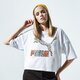 Moteriški marškinėliai PUMA MARŠKINĖLIAI CLASSICS LOOSE FIT TEE 59772652 spalva balta
