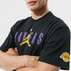 Vyriški marškinėliai NIKE MARŠKINĖLIAI LAL M NK CTS JDN STMT SS TEE NBA da6512-010 spalva juoda