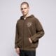 Vyriškas džemperis PROSTO DŽEMPERIS UŽSEGAMAS ZIP HOODIE ATHLETIC WASHED BROWN kl252mswe2071 spalva ruda