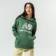 Moteriškas džemperis NEW BALANCE DŽEMPERIS SU GOBTUVU   ESSENTIALS PULLOVER wt03550jd spalva žalia