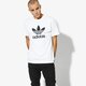 Vyriški marškinėliai ADIDAS MARŠKINĖLIAI SS TREFOIL MARŠKINĖLIAI ADICOLOR cw0710 spalva balta
