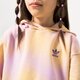 Vaikiškas džemperis ADIDAS DŽEMPERIS SU GOBTUVU CROP HOODIE GIRL hk2942 spalva rožinė