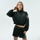 Moteriškas džemperis ADIDAS DŽEMPERIS UŽSEGAMAS TRACK MARŠKINĖLIAI h22866 spalva juoda