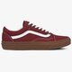 Vyriški inkariukai VANS OLD SKOOL  vn0a4u3bwz01 spalva tamsiai raudona