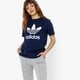 Moteriški marškinėliai ADIDAS MARŠKINĖLIAI SS TREFOIL TEE ADICOLOR dv2599 spalva tamsiai mėlyna