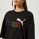 Moteriški marškinėliai PUMA MARŠKINĖLIAI ESS+ RAINBOW TEE 848428 01 spalva juoda