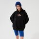 Moteriškas džemperis ADIDAS DŽEMPERIS SU GOBTUVU HOODIE h09308 spalva juoda