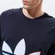 Vyriški marškinėliai ADIDAS MARŠKINĖLIAI TRICOL TEE gq8919 spalva juoda