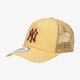 Vyriška kepurė su snapeliu NEW ERA KEPURĖ LEAGUE ESS TRUCKER NYY YEL NEW YORK YANKEES C 60141800 spalva geltona