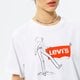 Moteriški marškinėliai LEVI'S MARŠKINĖLIAI GRAPHIC JET TEE a0345-0032 spalva balta