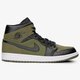 Vyriški kedai AIR JORDAN 1 MID 554724301 spalva žalia