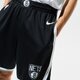 Vyriški šortai NIKE ŠORTAI BROOKLYN NETS SWINGMAN ICON EDITION 2020 NBA aj5584-010 spalva juoda