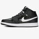 Vaikiški kedai AIR JORDAN 1 MID SE av5174-001 spalva juoda