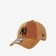Vyriška kepurė su snapeliu NEW ERA KEPURĖ CORD 940 TAN NEW YORK YANKEES TAN 60222483 spalva ruda