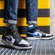 Vyriški kedai AIR JORDAN 1 MID  554724-140 spalva balta