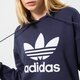 Moteriškas džemperis ADIDAS DŽEMPERIS SU GOBTUVU TRF HOODIE he6951 spalva tamsiai mėlyna