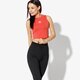 Moteriški marškinėliai ADIDAS MARŠKINĖLIAI CROP MARŠKINĖLIAI PRIDE dn0088 spalva raudona
