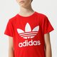 Vaikiški marškinėliai ADIDAS MARŠKINĖLIAI TREFOIL BOY hc9586 spalva raudona