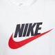 Vaikiški marškinėliai NIKE MARŠKINĖLIAI SPORTSWEAR BOY ar5252-107 spalva balta