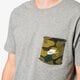 Vyriški marškinėliai NIKE MARŠKINĖLIAI NIKE TEE-DROP HEM POCKET 805208091 spalva pilka
