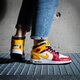 Vaikiški kedai AIR JORDAN 1 MID SE (GS) dj0336-067 spalva daugiaspalvė