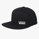 Vaikiška kepurė su snapeliu VANS KEPURĖ SPLITZ BLACK vcfkblk spalva juoda